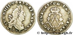 LOUIS XIV LE GRAND OU LE ROI SOLEIL Quadruple sol aux deux L 1693 Aix-en-Provence