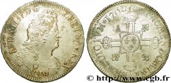LOUIS XIV  THE SUN KING  Écu aux huit L, 2e type 1704 Paris