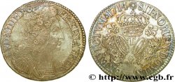LOUIS XIV  THE SUN KING  Écu aux trois couronnes 1714 Nantes