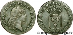 LOUIS XV DIT LE BIEN AIMÉ Liard au buste enfantin 1721 Reims