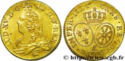 LOUIS XV DIT LE BIEN AIMÉ Louis d or aux écus ovales, buste habillé 1731 Paris SUP