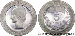 Concours de 5 francs, essai de Vézien en aluminium, lourd, 4,5 g 1933 Paris VG.5362 B