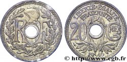 Essai de 20 centimes Lindauer en zinc, lourd ? 1945 Paris F.155/1