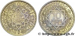 PROVISIONAL GOVERNEMENT OF THE FRENCH REPUBLIC - MOROCCO UNDER FRENCH PROTECTORATE Essai de 10 francs 1947 Paris 