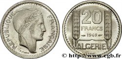 ALGÉRIE - QUATRIÈME RÉPUBLIQUE Essai de 20 francs Turin 1949 Paris