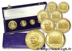 NIGER - REPUBLICA - HAMANI DIORI Série de quatre monnaies en or 1960 Paris