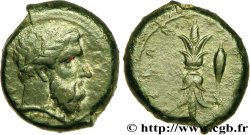 SICILE - SYRACUSE Hemilitron de bronze Æ 24 TB+/TTB+