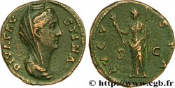 FAUSTINA MAJOR Dupondius, (MB, Æ 27)