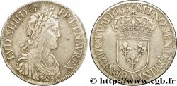 LOUIS XIV &nbsp;THE SUN KING&nbsp; Écu à la mèche longue 1653 Paris