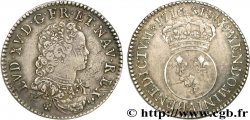 LOUIS XV  THE WELL-BELOVED  Demi-écu dit  vertugadin  1716 Paris SS