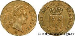 LOUIS XV DIT LE BIEN AIMÉ Demi-sol dit &nbsp;à la vieille tête&nbsp; 1769 Paris