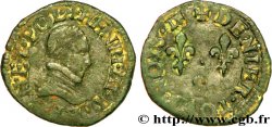 HENRI III Denier tournois, type de Troyes n.d. Troyes
