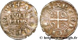 CHAMPAGNE - ARCHEVÊCHÉ DE REIMS - GUILLAUME IER DIT  AUX BLANCHES MAINS  Denier TTB