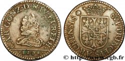 ARDENNES - PRINCIPAUTY OF ARCHES-CHARLEVILLE - CHARLES I OF GONZAGUE Liard, type 2B