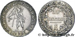 10 batzen (1 franc), 2ème type  1799 Soleure DP.1229 