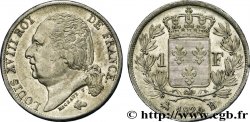 1 franc Louis XVIII 1824 Rouen F.206/57