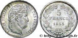 5 francs, IIe type Domard 1833 Rouen F.324/15