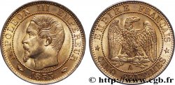 Cinq centimes Napoléon III, tête nue 1853 Paris F.116/1