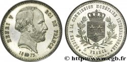 5 francs Henri V Prétendant, Commission monétaire 1873  VG.2734 