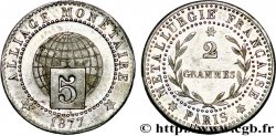 Essai d’alliage de 5 centimes 1877  VG.3900 
