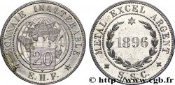 Essai au module de 20 francs 1896  VG.4269  TTB 