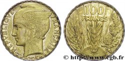 Concours de 100 francs, essai de Bazor en bronze-aluminium 1929  VG.5216 var.