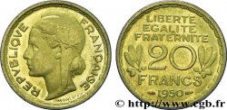 Pré-série sans le mot ESSAI du concours de 20 francs par Morlon 1950  Maz.2763 