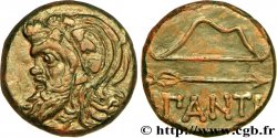 TAURISCHEN KERKONESE - PANTICAPEA Unité de bronze, (MB, Æ 25)