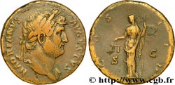 HADRIAN Sesterce (GB, Æ 33) XF