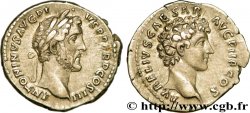 ANTONIN et MARC AURÈLE CÉSAR Denier SUP