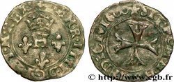 HENRI IV LE GRAND Liard à l&nbsp;H couronnée, 4e type (à la croix échancrée) 1600 Chambéry TB+