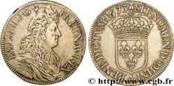 LOUIS XIV  THE SUN KING  Écu à la cravate, 1er type 1673 Paris