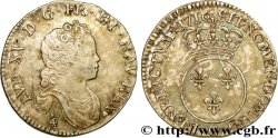 LOUIS XV DIT LE BIEN AIMÉ Dixième d&nbsp;écu dit &nbsp;vertugadin&nbsp; 1716 Poitiers TTB+/SUP