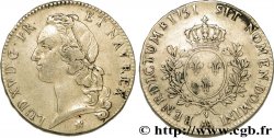 LOUIS XV DIT LE BIEN AIMÉ Écu dit &nbsp;au bandeau&nbsp; 1751 Metz TB+/TTB