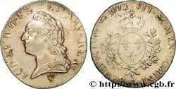 LOUIS XV  THE WELL-BELOVED  Écu dit  à la vieille tête  1772 Rouen fSS/SS