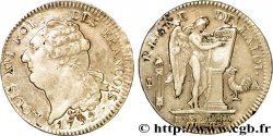 LOUIS XVI (MONARQUE CONSTITUTIONNEL)  Écu dit  au génie , type FRANÇOIS 1792 Paris TTB+