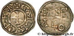 POITOU - COMTÉ DE POITOU - MONNAYAGE IMMOBILISÉ AU NOM DE CHARLES II LE CHAUVE Denier