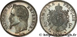2 francs Napoléon III, tête laurée 1869 Strasbourg F.263/11