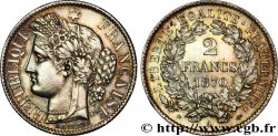 2 francs Cérès, avec légende, A normal 1870  Paris F.265/1