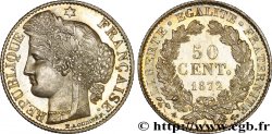 50 centimes Cérès, IIIe République 1872 Paris F.189/3