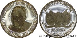 NIGER - REPUBLIC - HAMANI DIORI Essai de 500 francs 1960 Paris