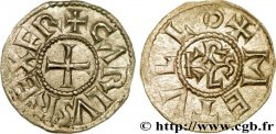 CHARLES II LE CHAUVE Denier TTB+