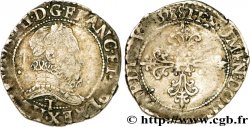 HENRY III Quart de franc au col fraisé 1578 Nantes