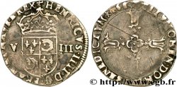 HENRY IV Huitième d écu du Dauphiné 160[2 ?] Grenoble