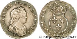 LOUIS XV DIT LE BIEN AIMÉ Dixième d écu dit  vertugadin  1716 La Rochelle TTB
