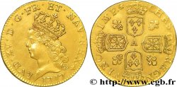 LOUIS XV DIT LE BIEN AIMÉ Louis d’or aux quatre écus couronnés 1717 Paris SUP