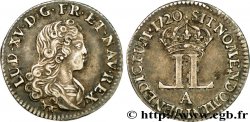 LOUIS XV &nbsp;THE WELL-BELOVED&nbsp; Livre d&nbsp;argent dite &nbsp;de la Compagnie des Indes&nbsp; 1720 Paris