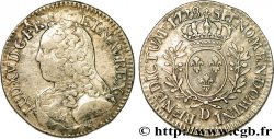 LOUIS XV DIT LE BIEN AIMÉ Cinquième d&nbsp;écu aux branches d&nbsp;olivier, buste habillé 1728 Lyon TB+/TTB