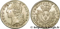 LOUIS XV DIT LE BIEN AIMÉ Cinquième d’écu aux branches d’olivier, tête ceinte d’un bandeau 1769 Bayonne TTB