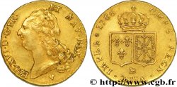 LOUIS XVI Double louis d’or aux écus accolés 1786 Strasbourg TTB+